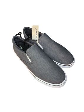 No Boundaries Clinton Gray Slip-On Loafers